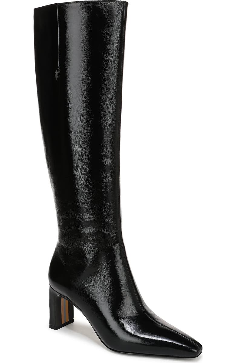 Sam Edelman Sylvia Knee High Boot, Main, color, Black Leather 2