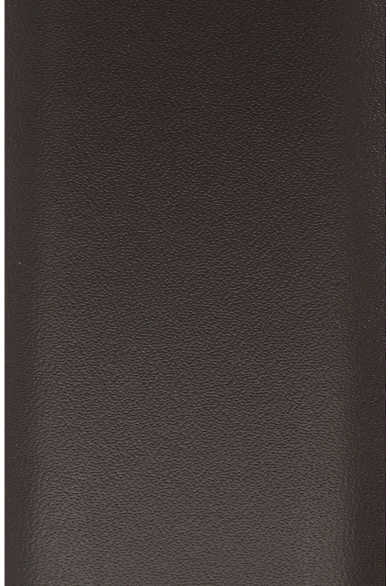 Polished Leather Belt, Alternate, color, BLACK