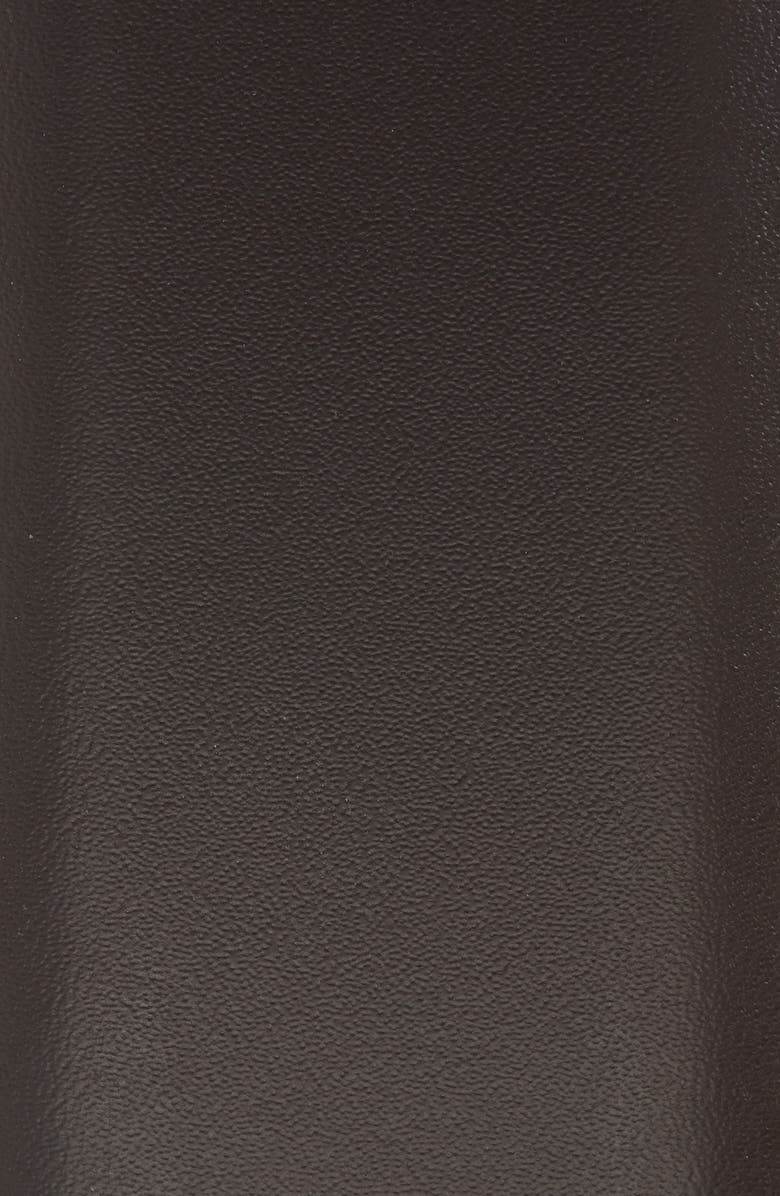 Santoni Polished Leather Belt, Alternate, color, Black