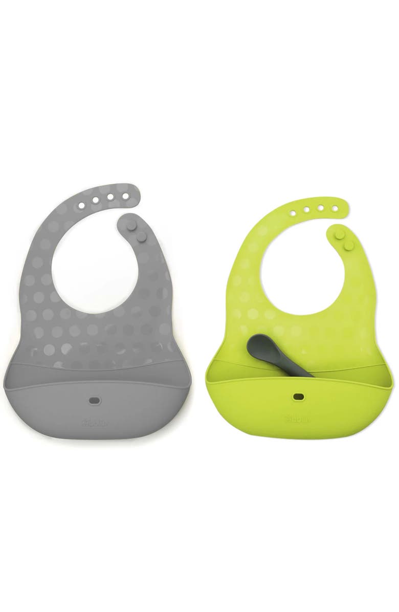 bbluv Pocket Portable Silicone Feeding Set, Main, color, Lime
