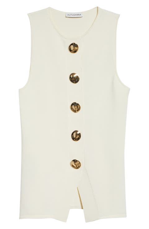 Happer Button-Up Sweater Vest
