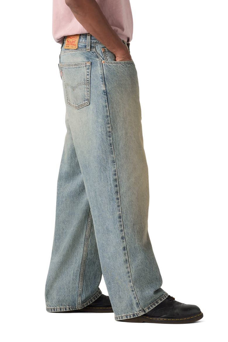 Extra Baggy Straight Leg Jeans, Alternate, color, WHEREVER YOU ARE