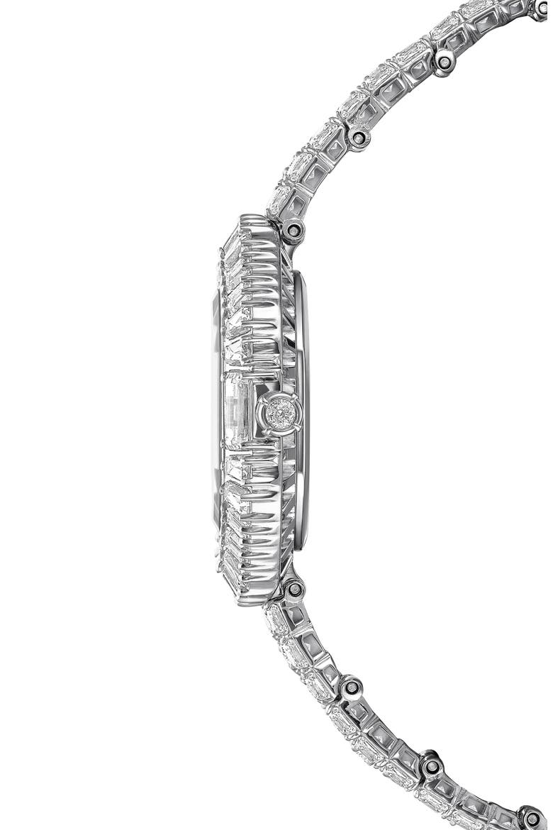 Matrix Octagon Bracelet Watch, 28.58mm x 22.23mm, Alternate, color, SILVER
