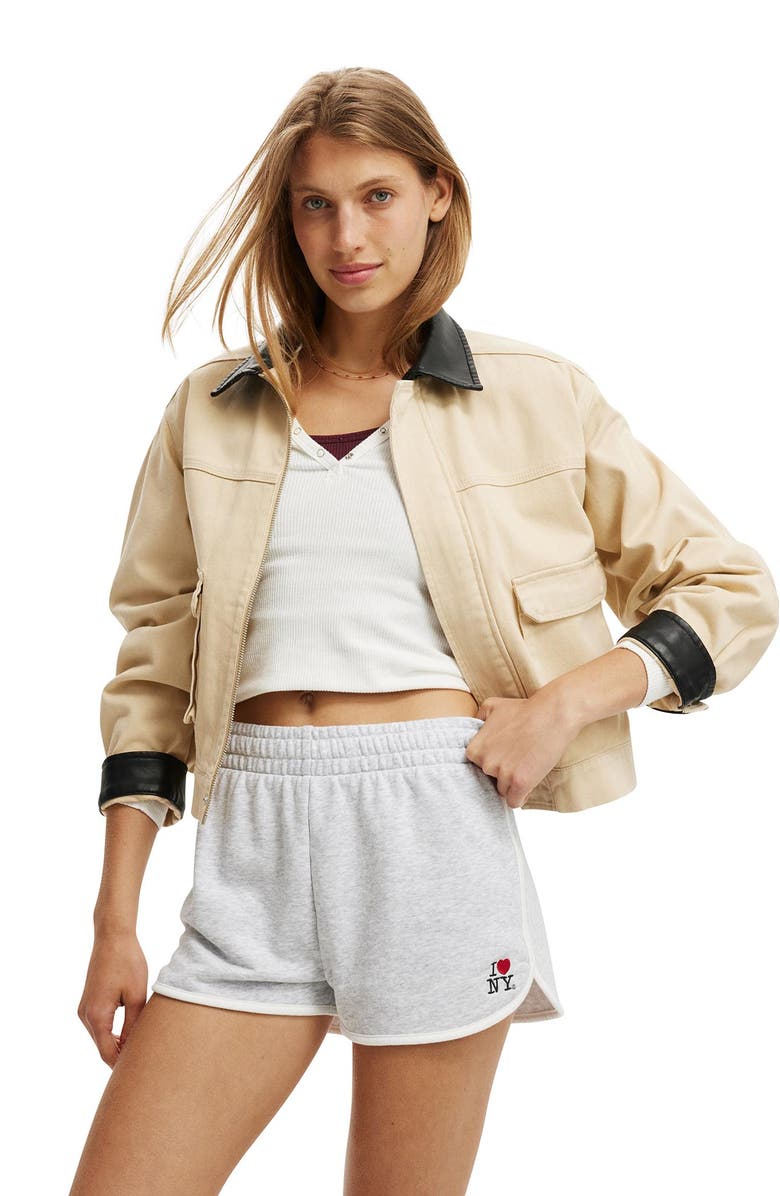 Cotton On Women's Dolphin Hem Licensed Micro Mini Short, Alternate, color,