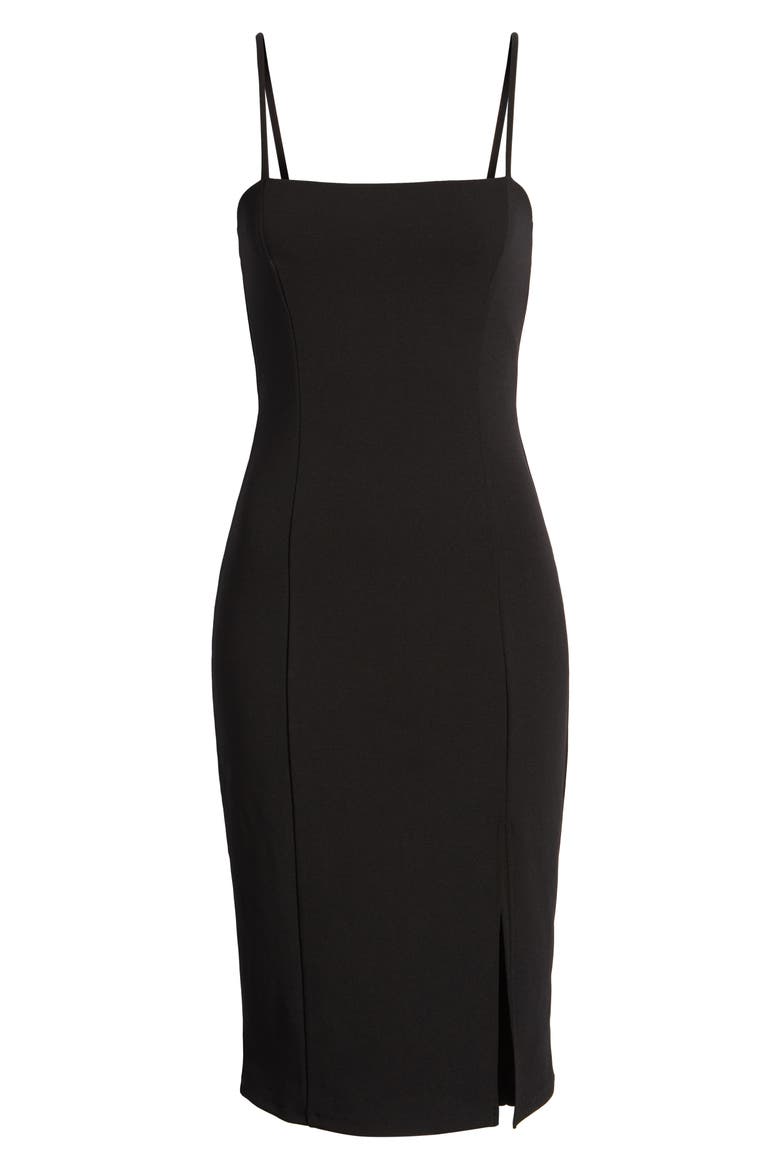 Sheath Dress, Alternate, color, BLACK