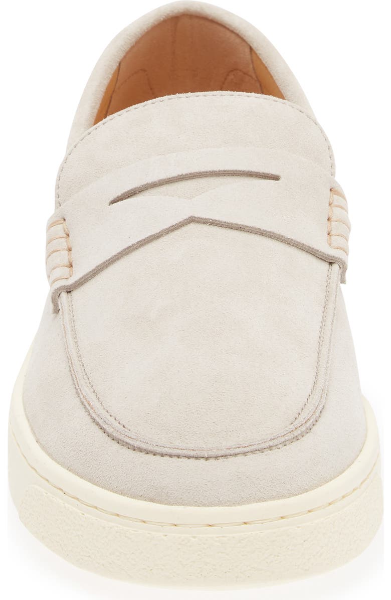Brunello Cucinelli Suede Slip-On Deck Shoe, Alternate, color,