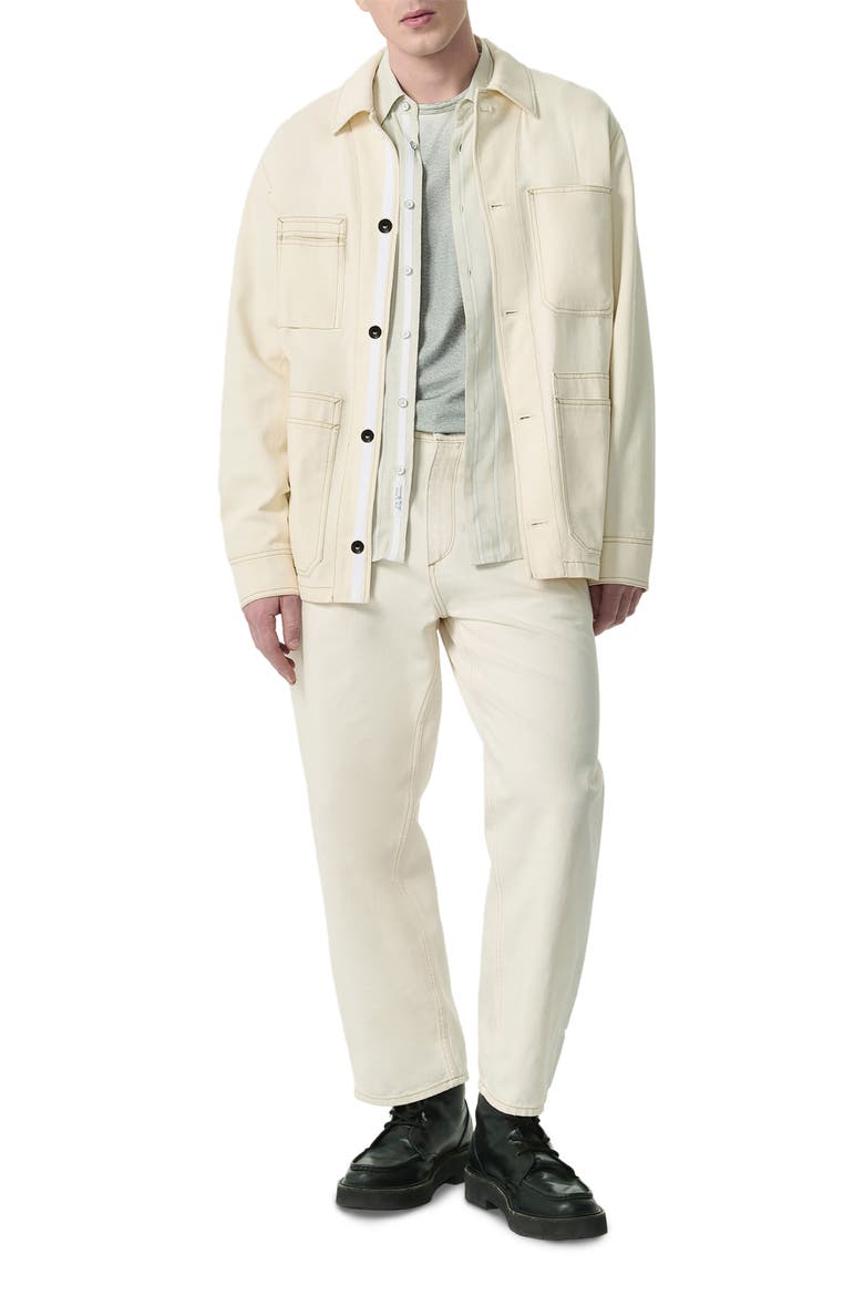Graham Denim Chore Jacket, Alternate, color, ECRU