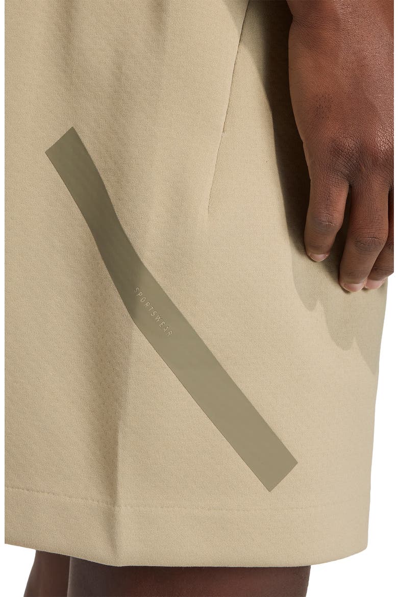 Z.N.E. Knit Drawstring Shorts, Alternate, color, WONDER CARGO