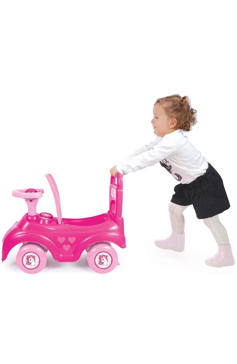Dolu Pink Unicorn Sit and Ride, Alternate, color, Pink
