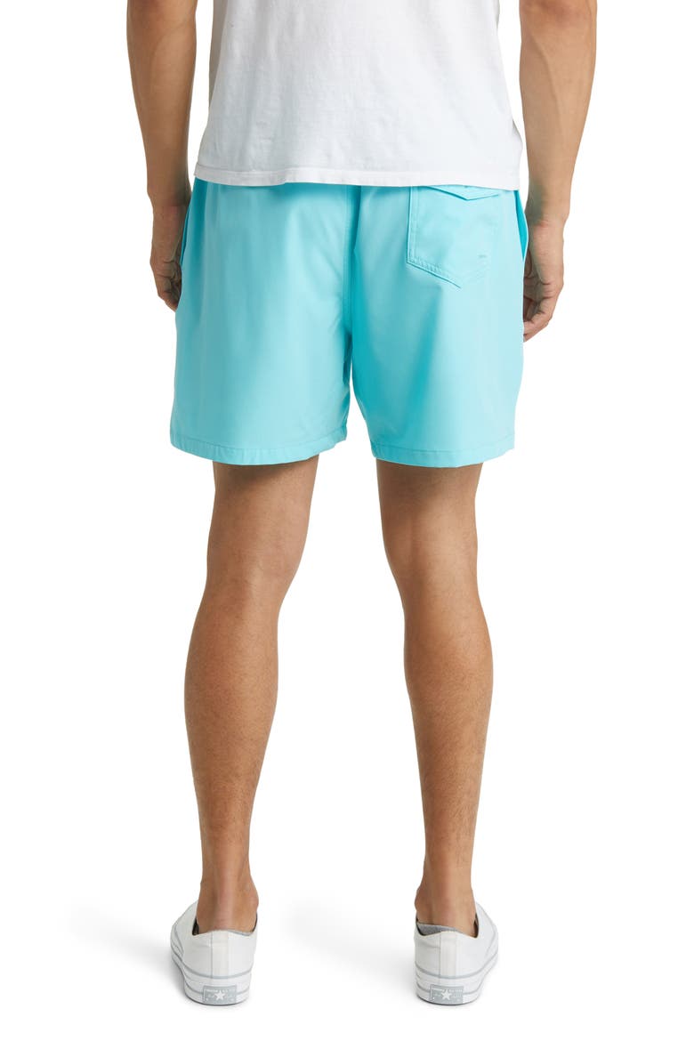 Traveler Swim Trunks, Alternate, color, HAMMOND BLUE