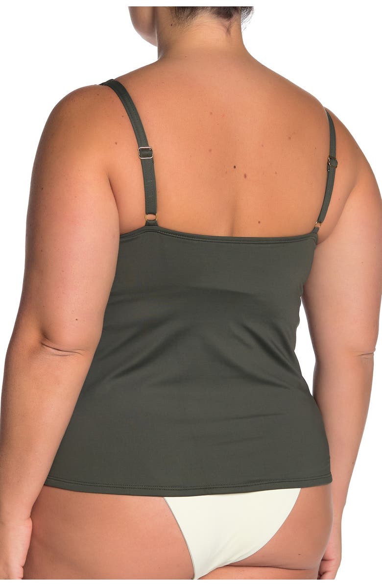 La Blanca Glamour Tankini Top, Alternate, color,