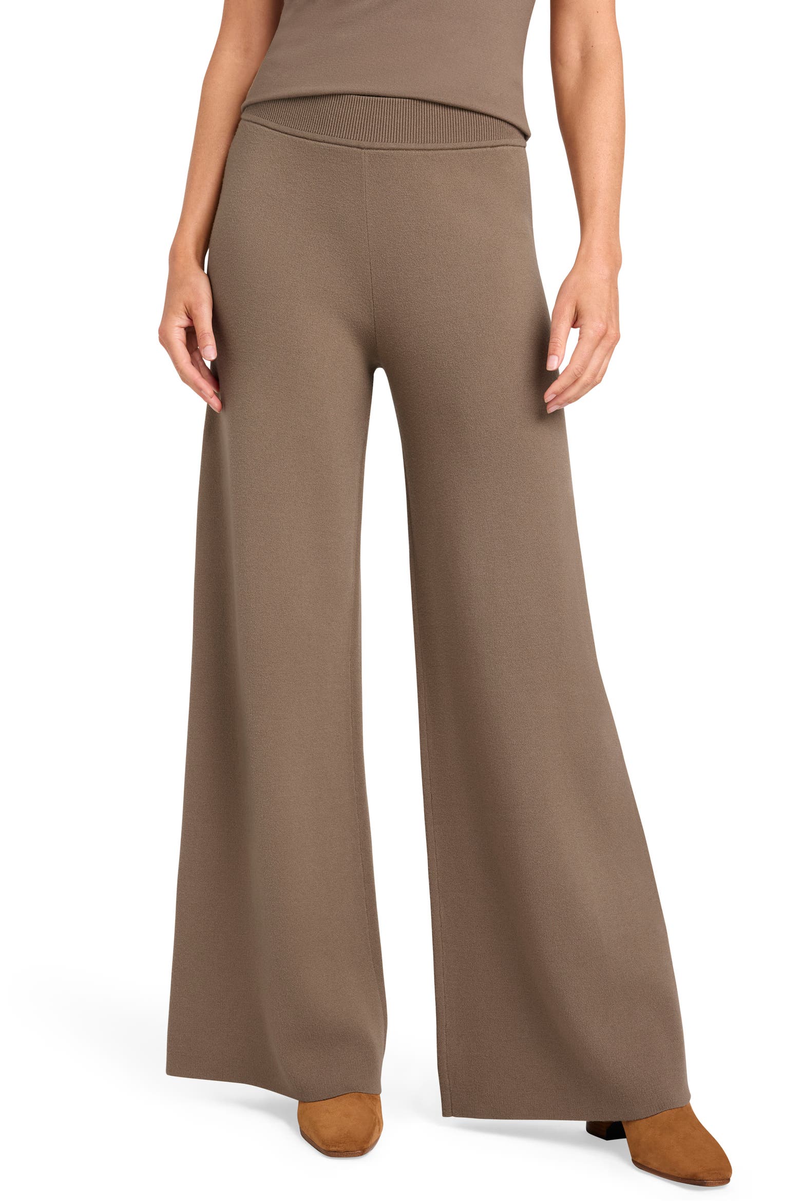 Splanded Splendid x @cellajaneblog Wide Leg Sweater Pants (Women) | Nordstromrack
