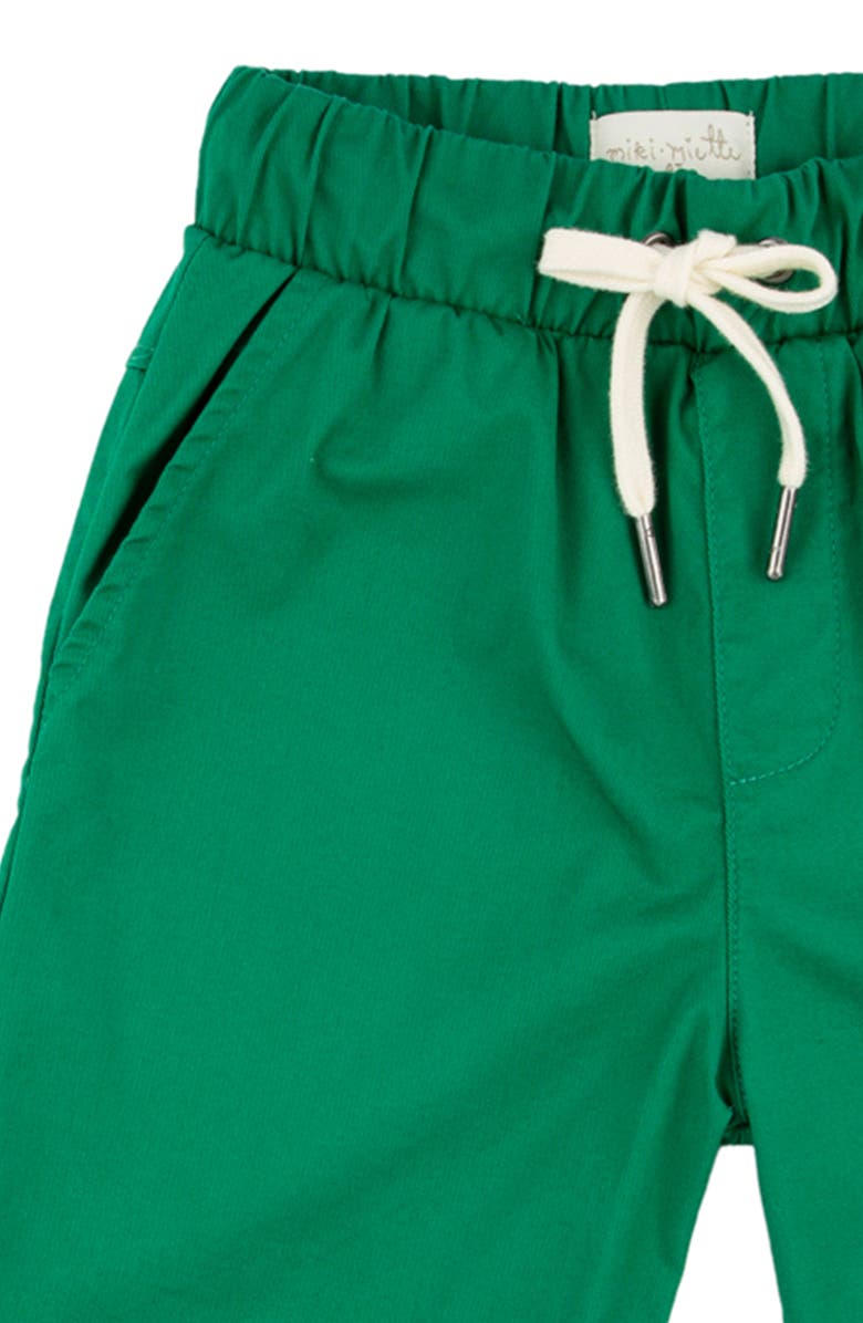 Miki Miette Kids' Logan Cotton Pull-On Shorts, Alternate, color, Badminton