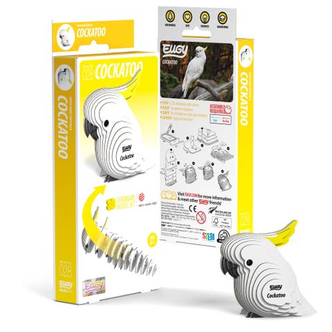 Cockatoo 3D Puzzle