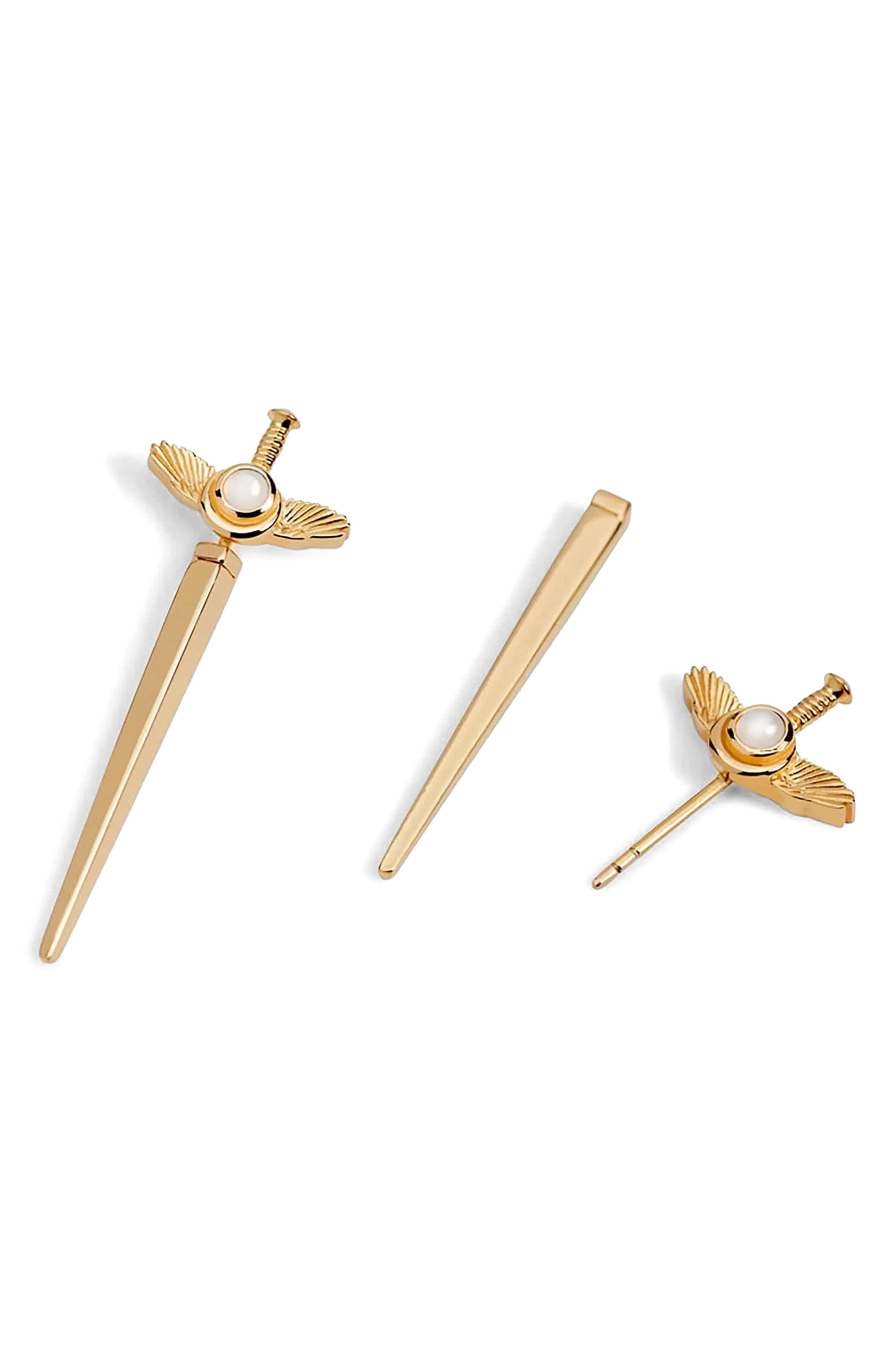 selected 14K GOLD VERMEIL / PAIR