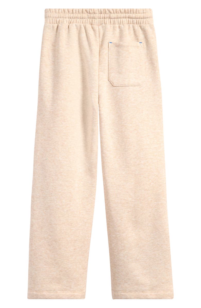 Mini Boden Kids' Appliquè Wide Leg Sweatpants, Alternate, color, 