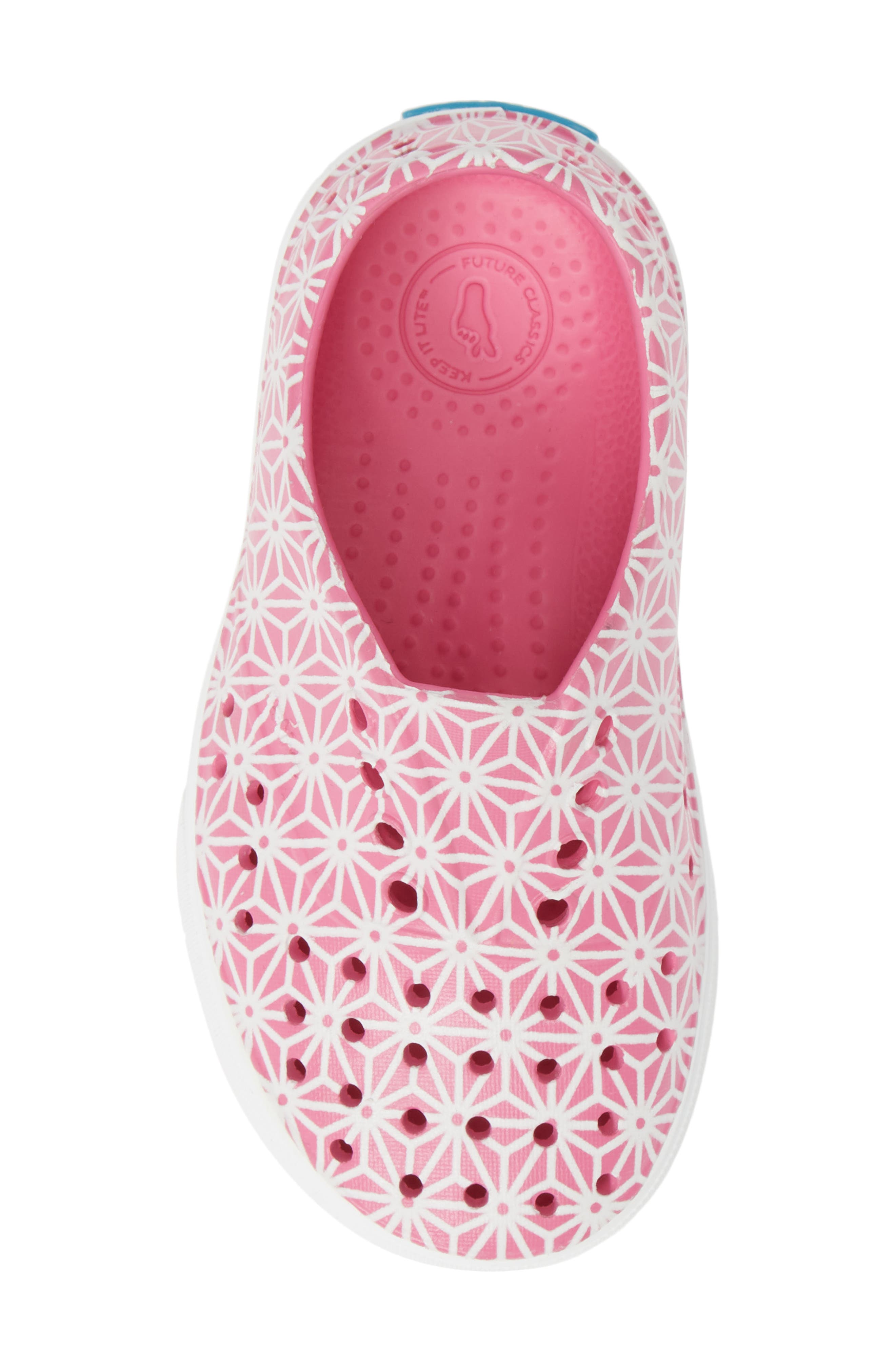 'Miller' Water Friendly Perforated Sneaker, Alternate, color, FESTIVAL PINK/ WHITE/ ASANOHA