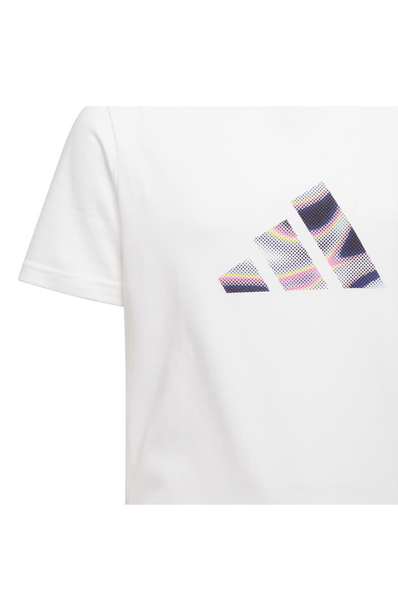 adidas Kids' Pride Graphic T-Shirt, Alternate, color, White