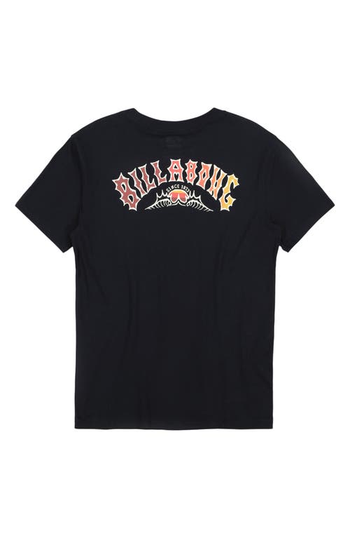 BILLABONG BILLABONG KIDS' THROWBACK COTTON GRAPHIC T-SHIRT