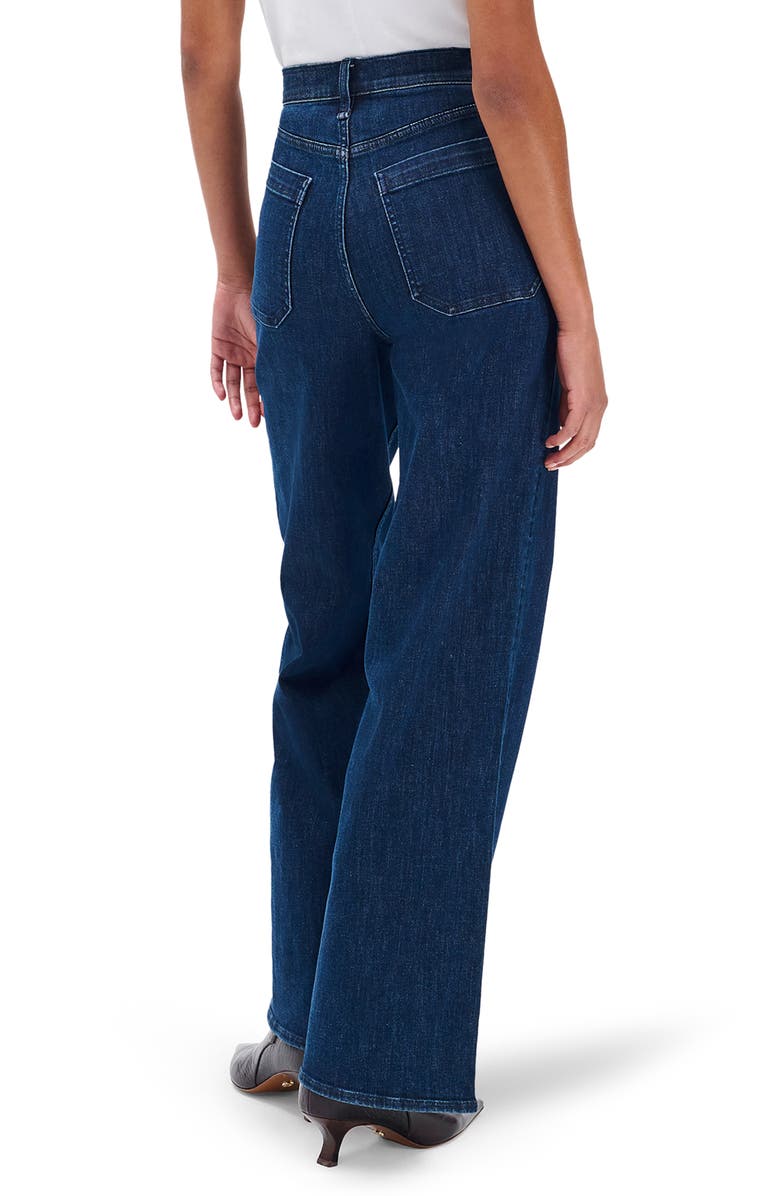 rag & bone Flexi Hadley High Waist Wide Leg Jeans, Alternate, color, Lulu
