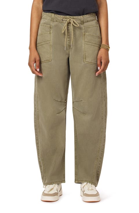 The Arc Pull On Barrel Leg Pants