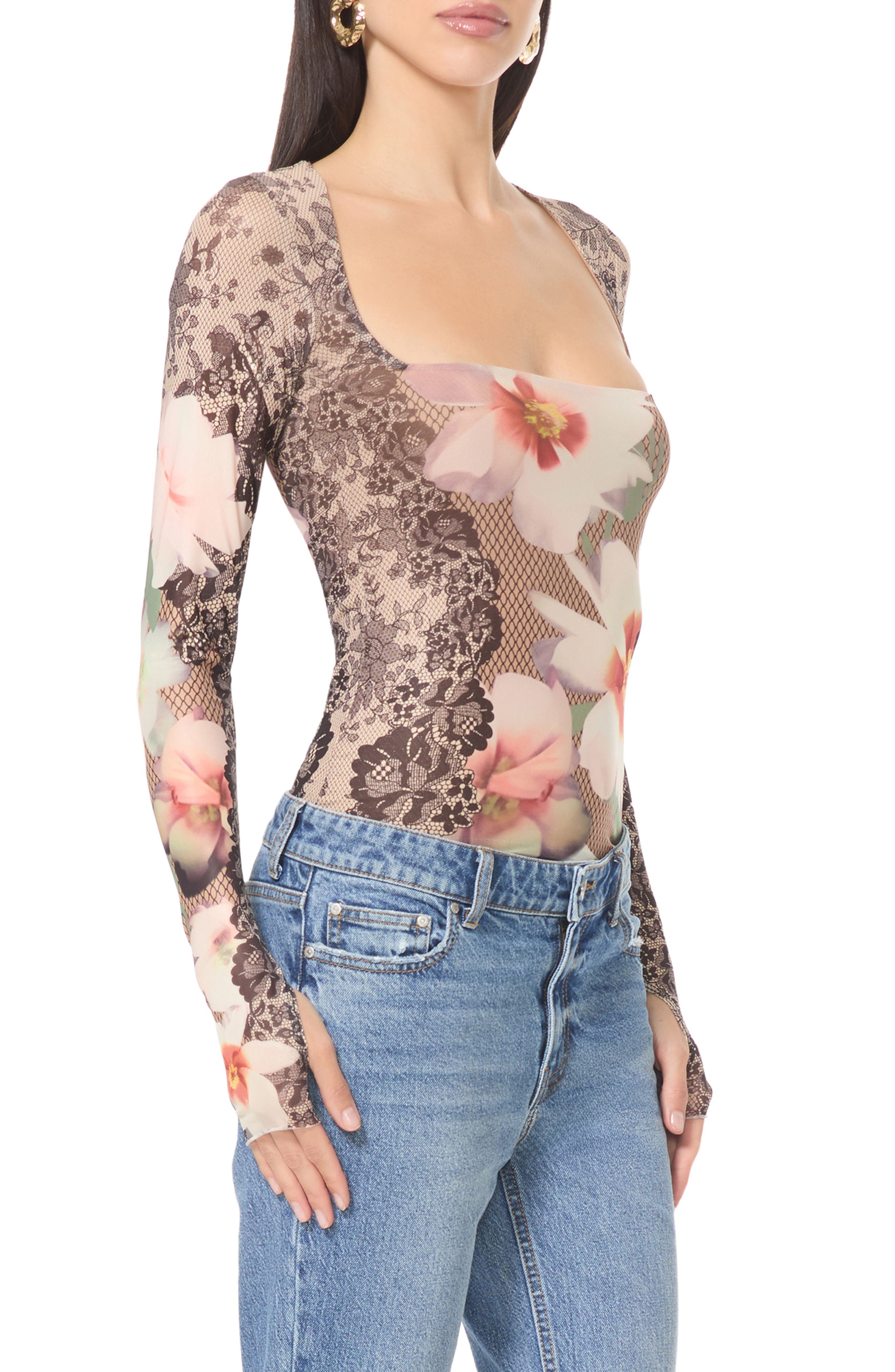 selected LACE FLORAL MIX