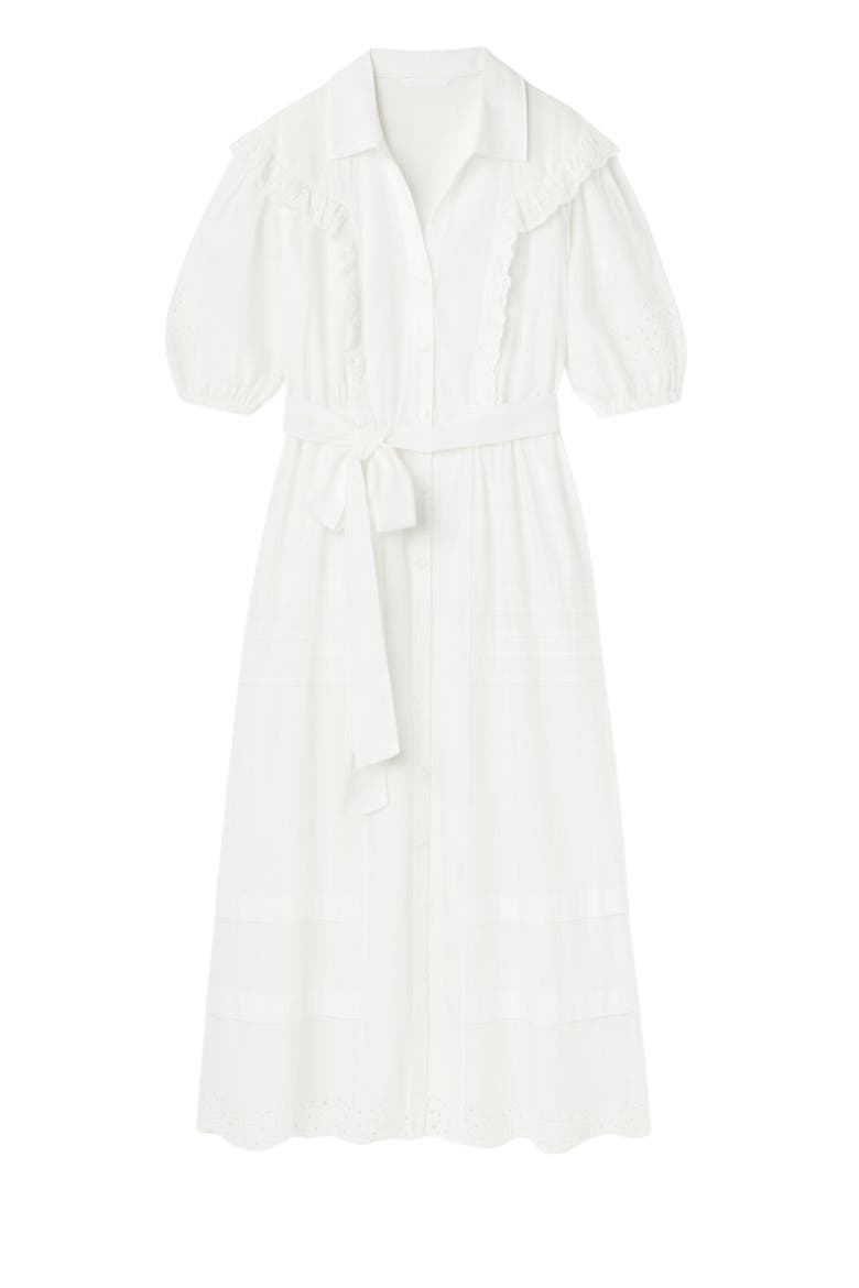 Lorelai Shirt Dress, Alternate, color, Ivory