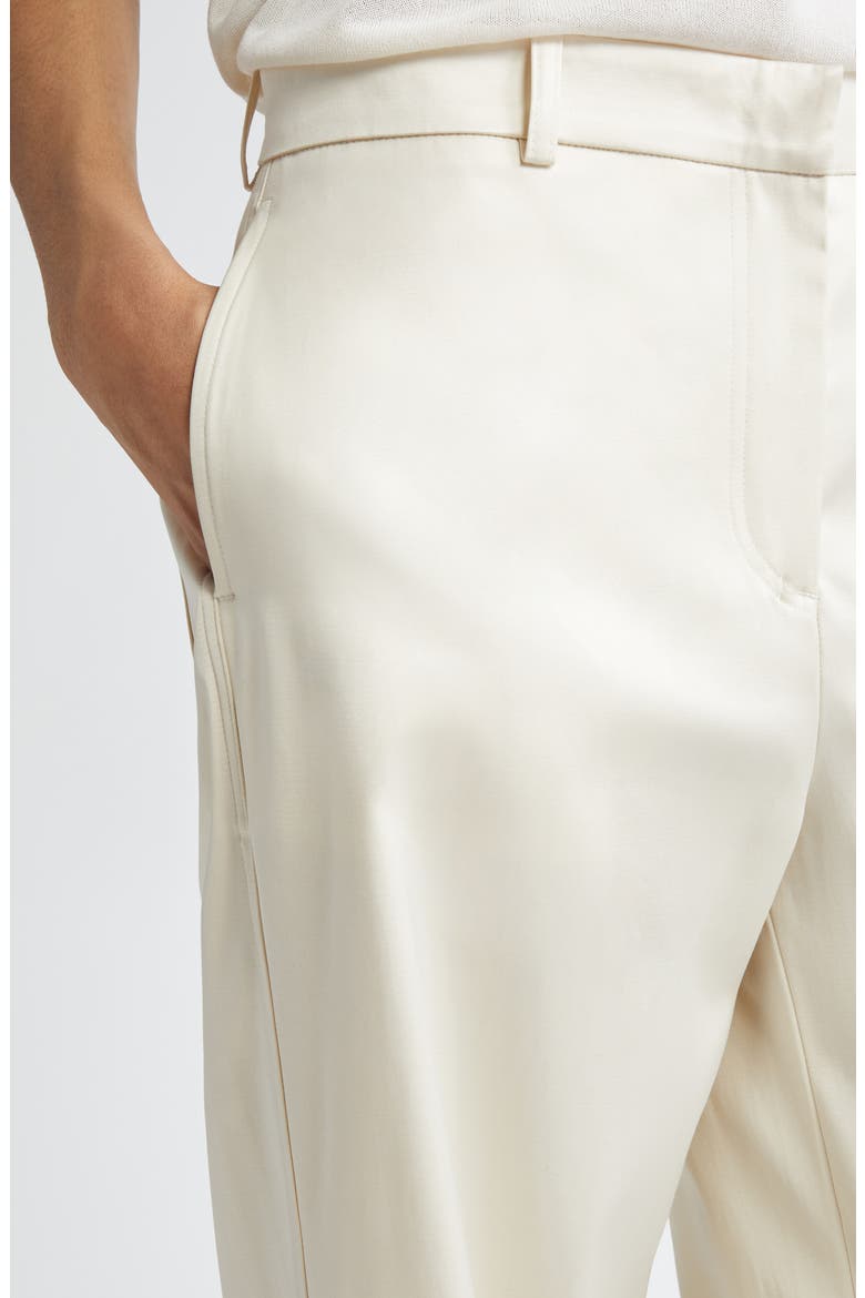 Twisted Seam Trousers, Alternate, color, ECRU