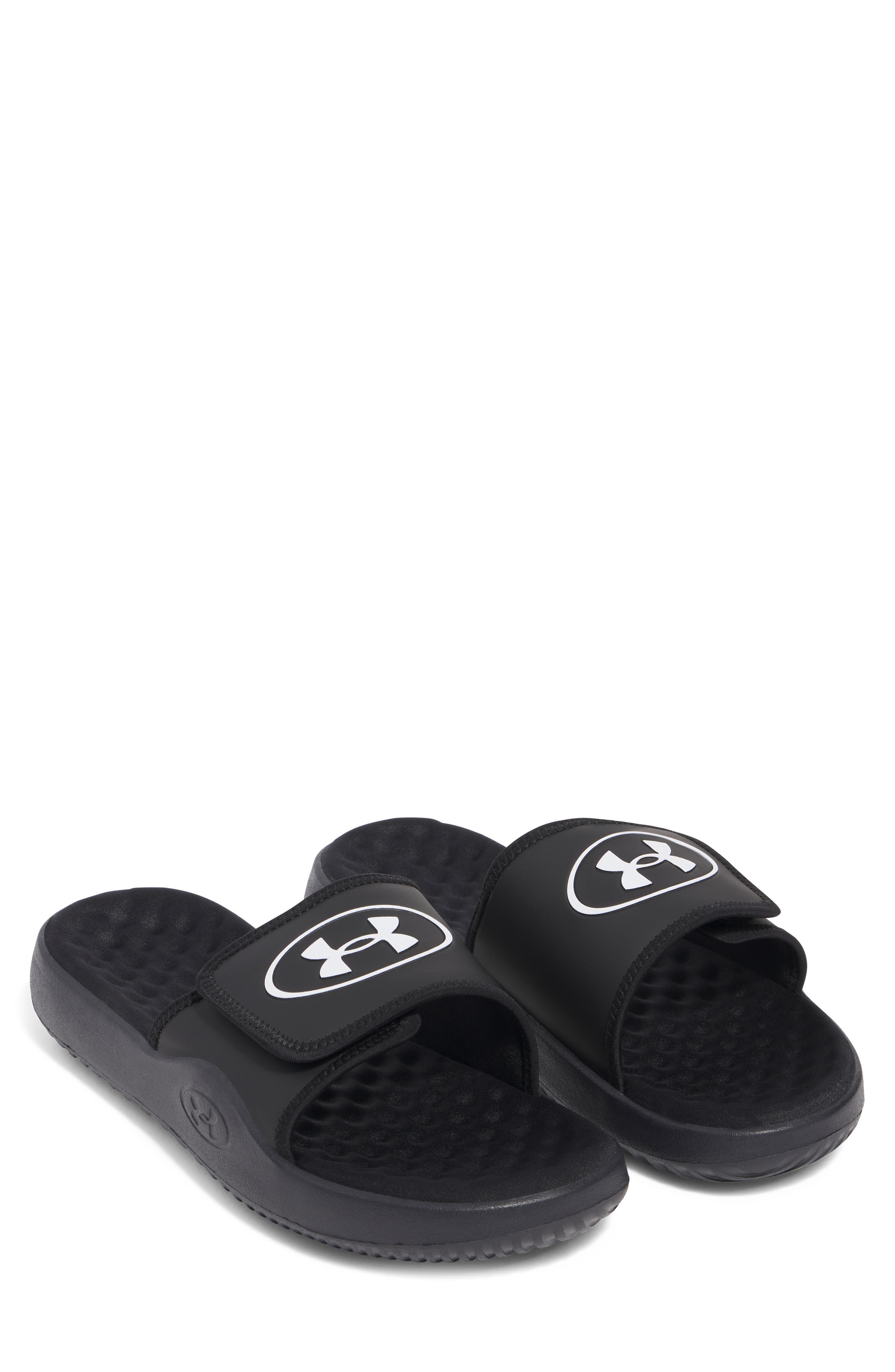 Under Armour Ignite Pro 8 Slide Sandal, Main, color, Black