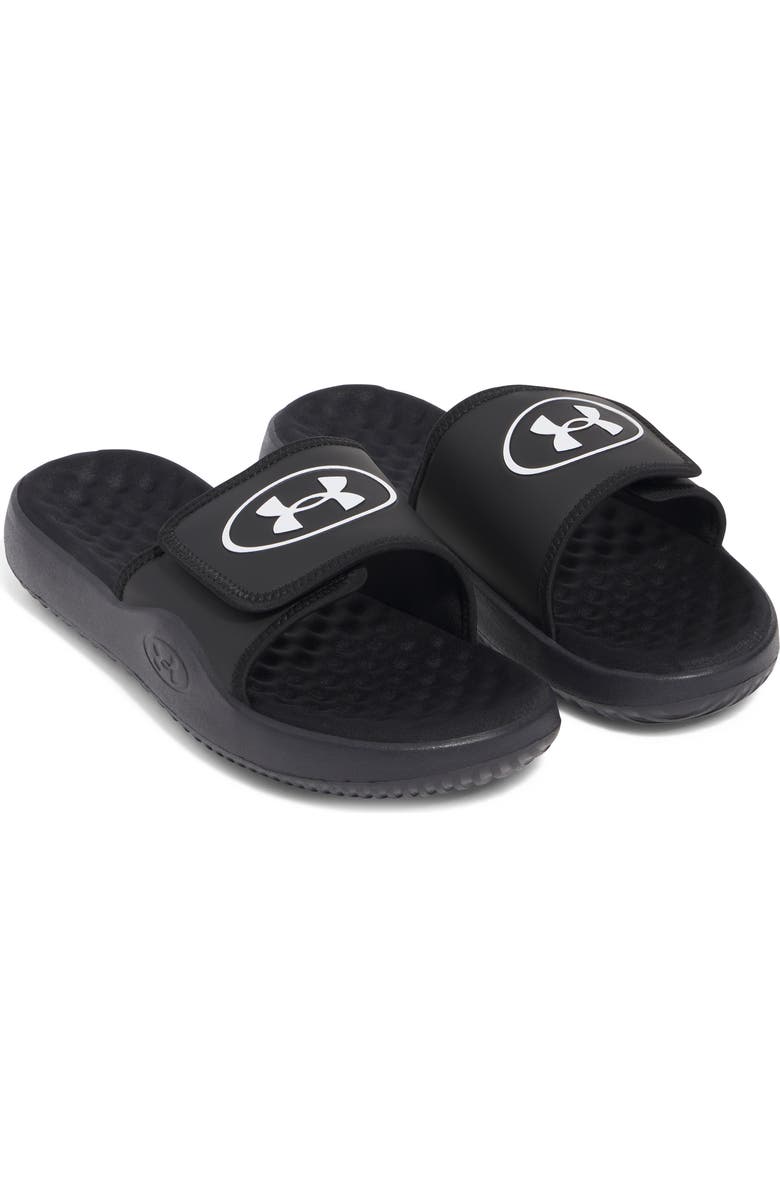Under Armour Ignite Pro 8 Slide Sandal, Main, color, Black