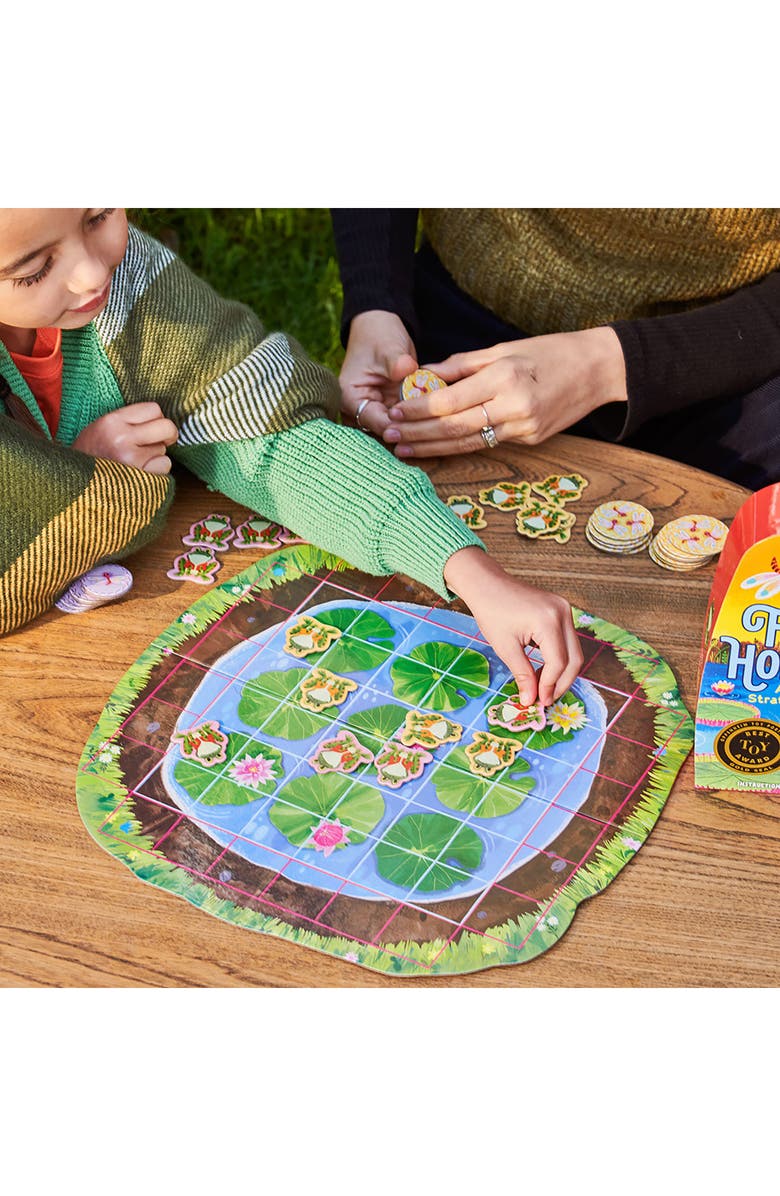 eeBoo Frog Hopkins Board Game, Alternate, color, Multi