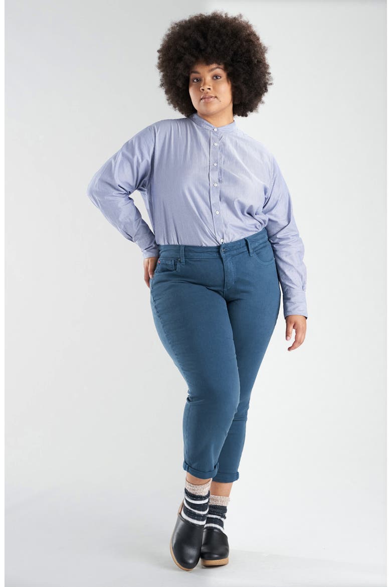 Boyfriend Jeans, Alternate, color, HYDRO