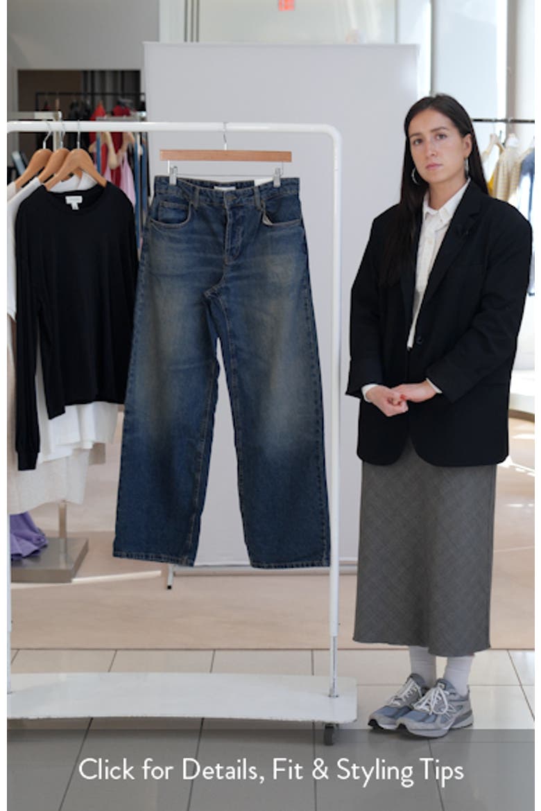 Low Rise Straight Leg Jeans video