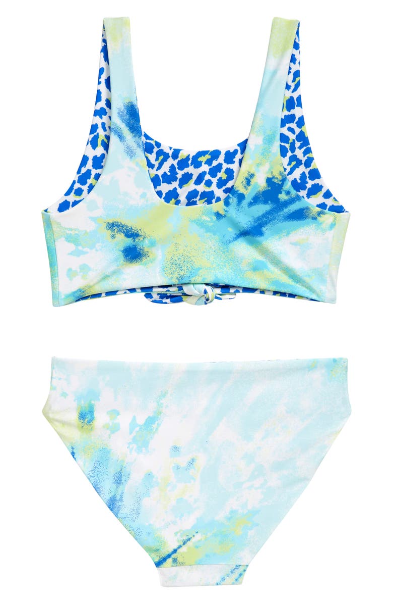 Treasure & Bond Kids' Reversible Two-Piece Swimsuit, Alternate, color, 