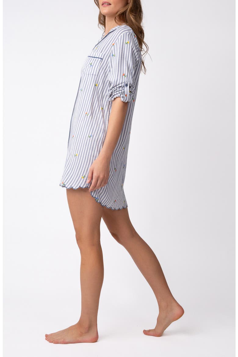 Build Buttercup Long Sleeve Nightgown, Alternate, color, IVORY