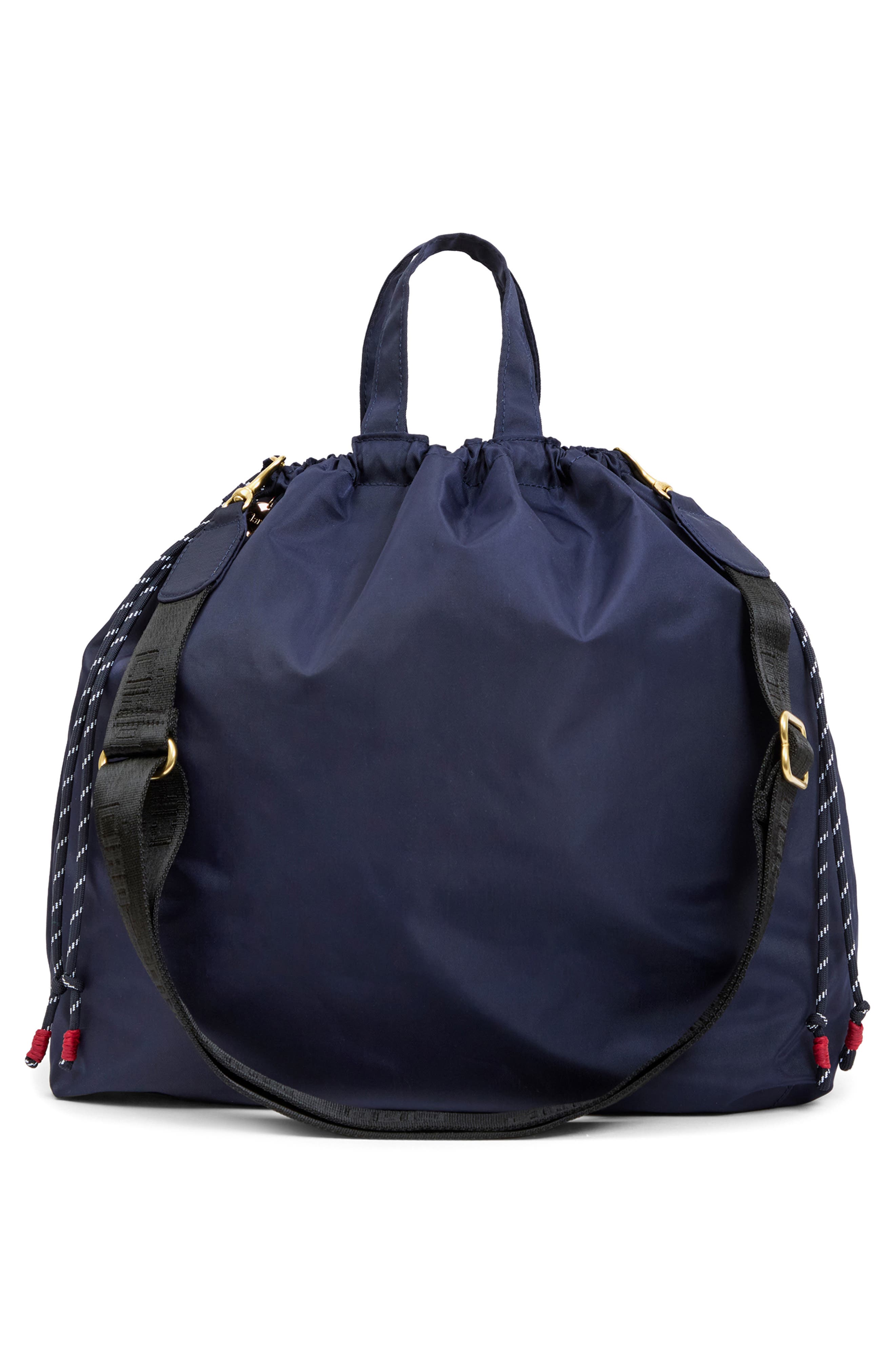 Sac Tout Recycled Polyester Tote, Main, color, NAVY