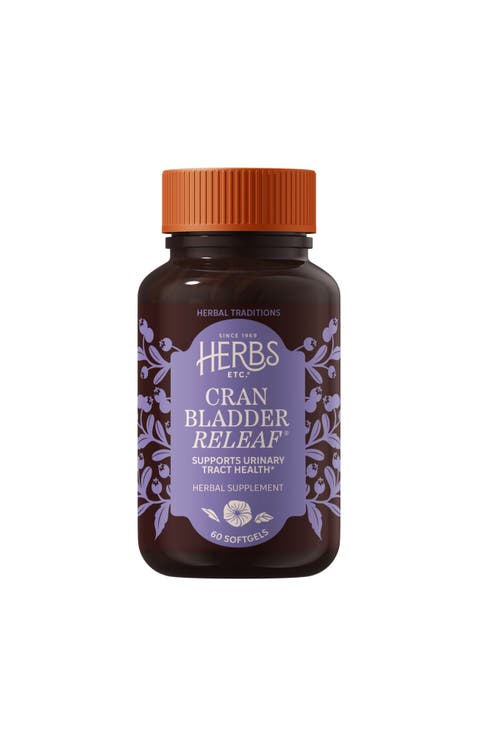 CranBladder ReLeaf Softgels, Bladder & Urinary Support, 60 Count