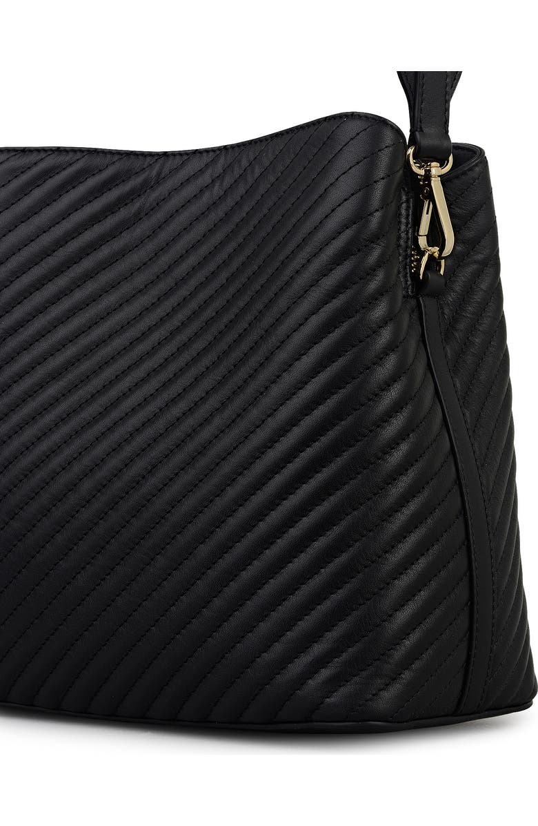 Radley Dukes Place - Diagonal Quilt Medium Compartment Crossbody Bag, Alternate, color, Black