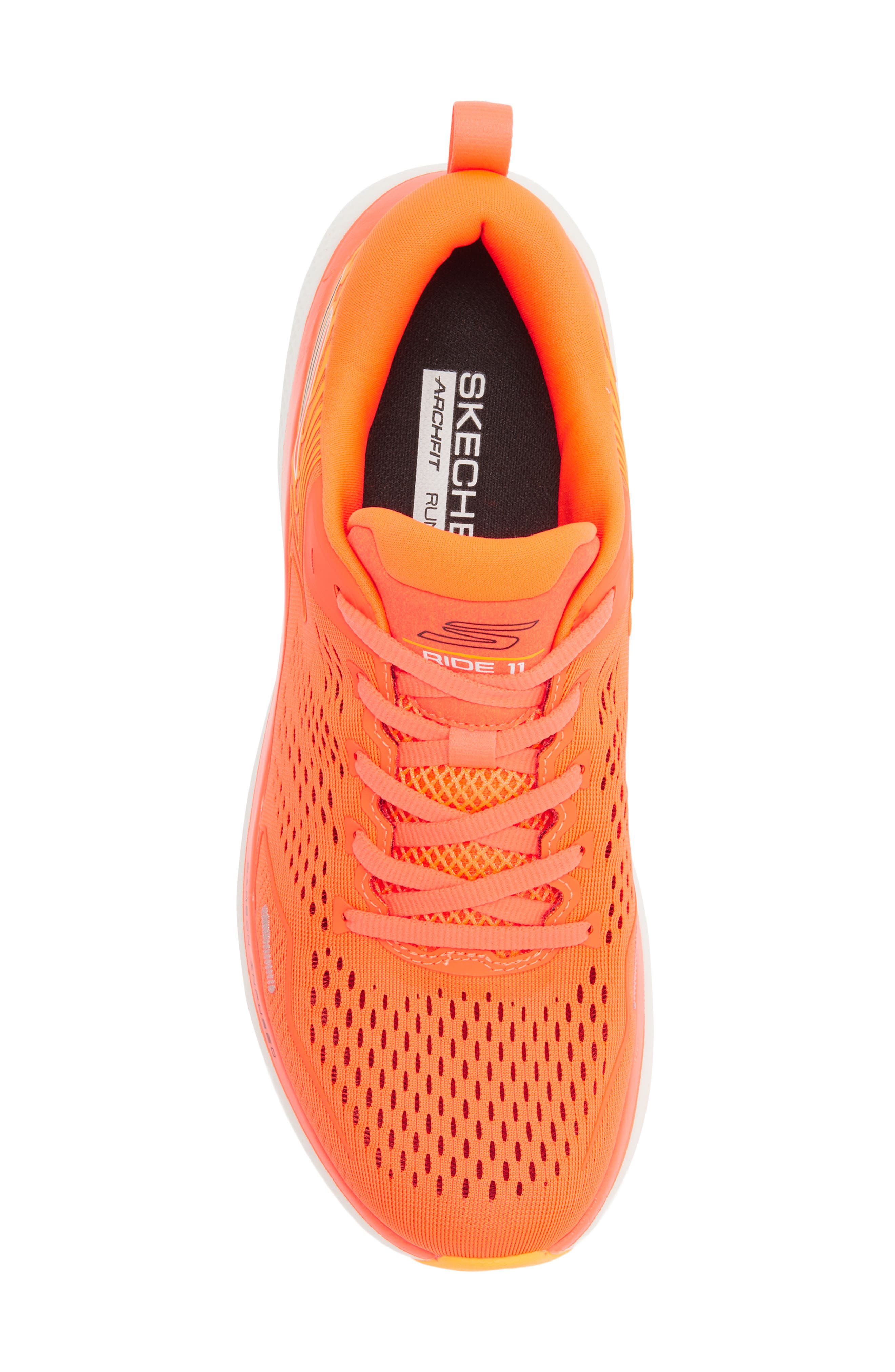 GO RUN Max Ride 11 Running Shoe, Alternate, color, RED MULTI