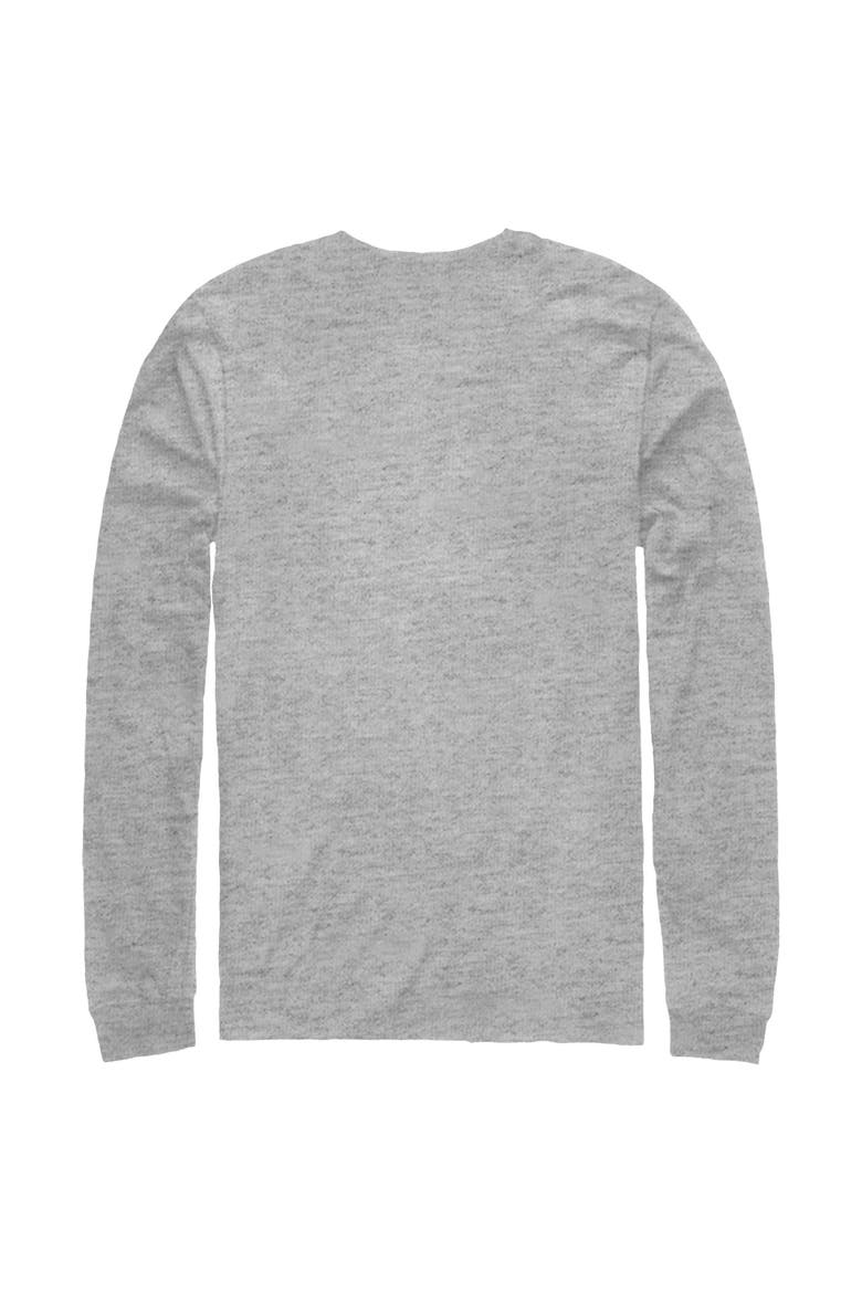 Men's Elf Christmas Cheer Loud Singing  Long Sleeve Shirt, Alternate, color, Athletic Heather