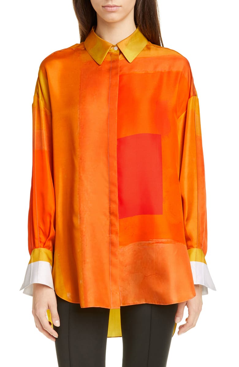 PARTOW Hugo Silk Shirt, Main, color,