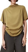 AllSaints Leslie Side Ruched Top