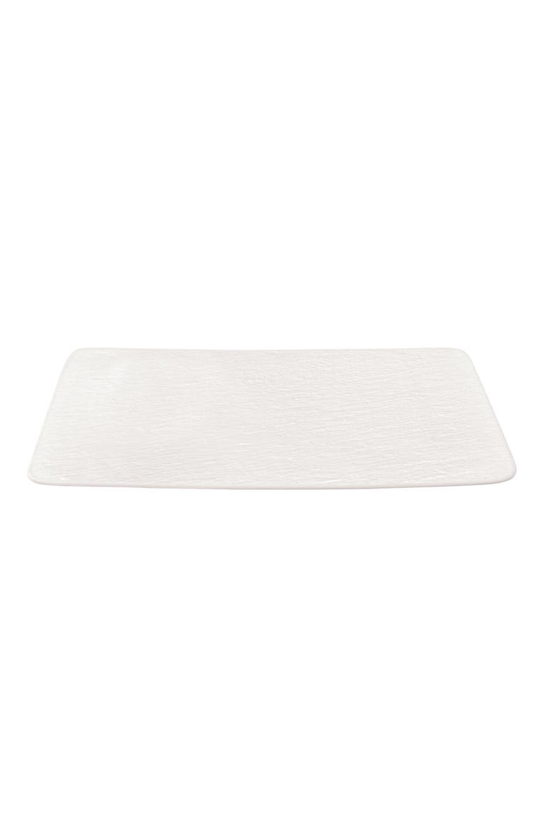 Villeroy
Boch Manufacture Rock blanc Rectangular Multifunctional Plate, Alternate, color, White