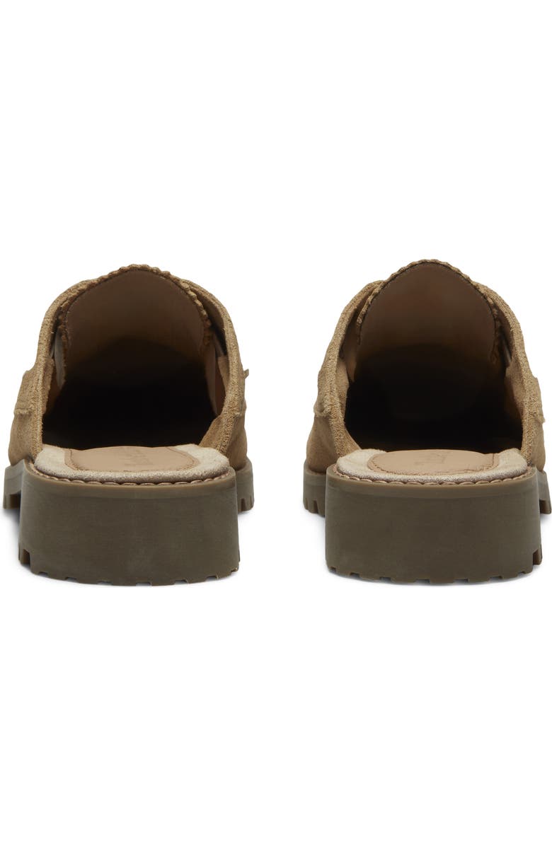 Timberland Authentic 3-Eye Lug Mule, Alternate, color, Medium Beige Suede
