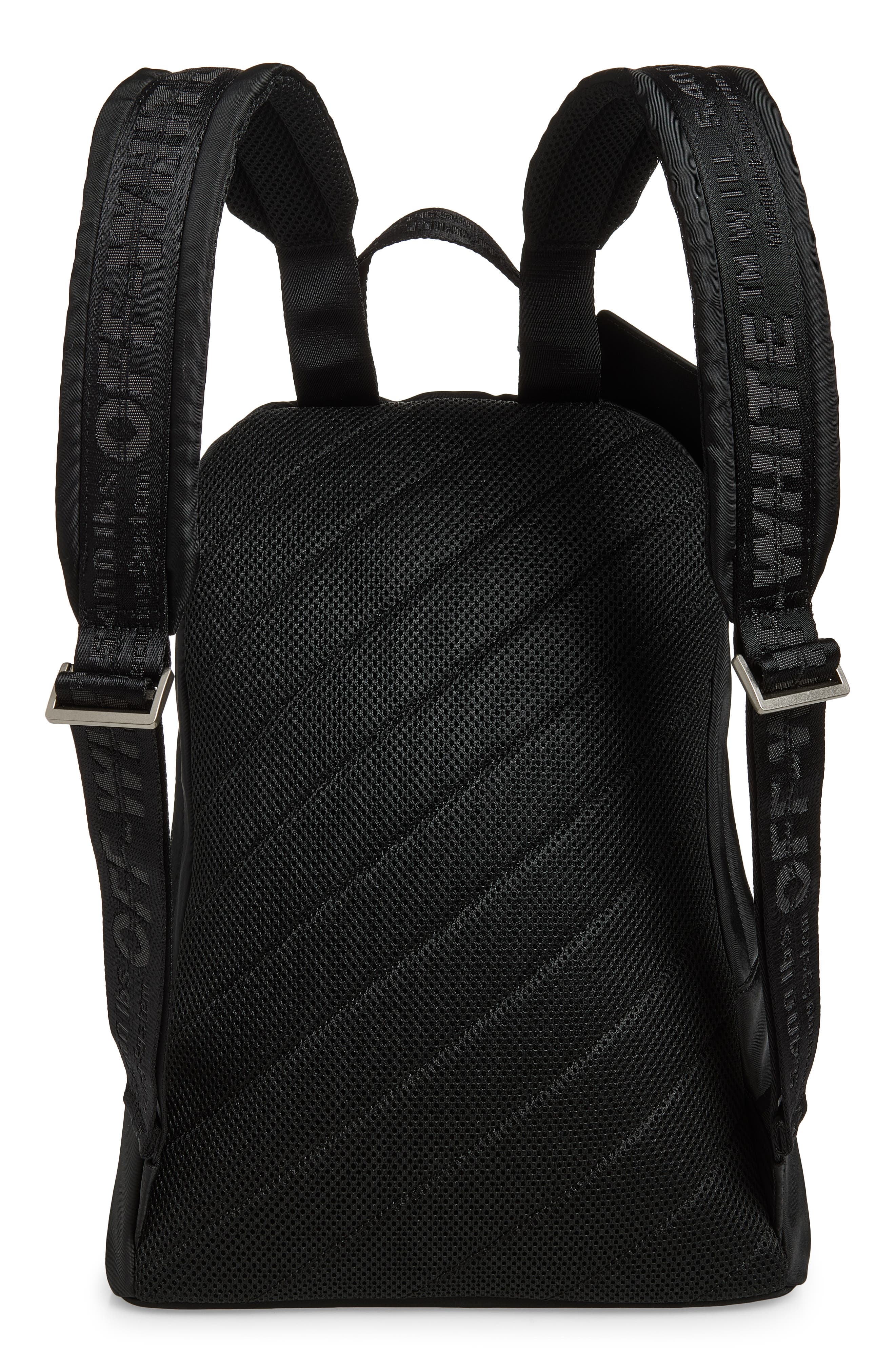 Off-White Classic Dome Backpack, Alternate, color, Black