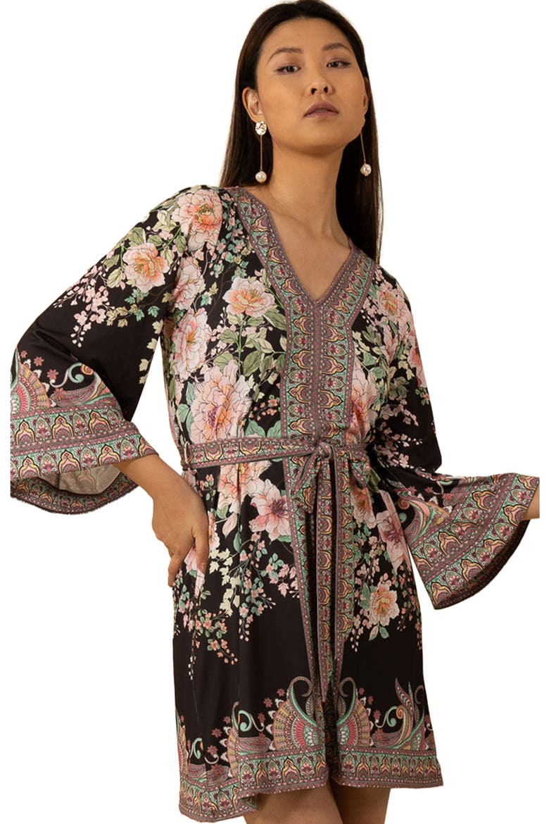 Kaliyah Jersey Dress, Alternate, color, Black