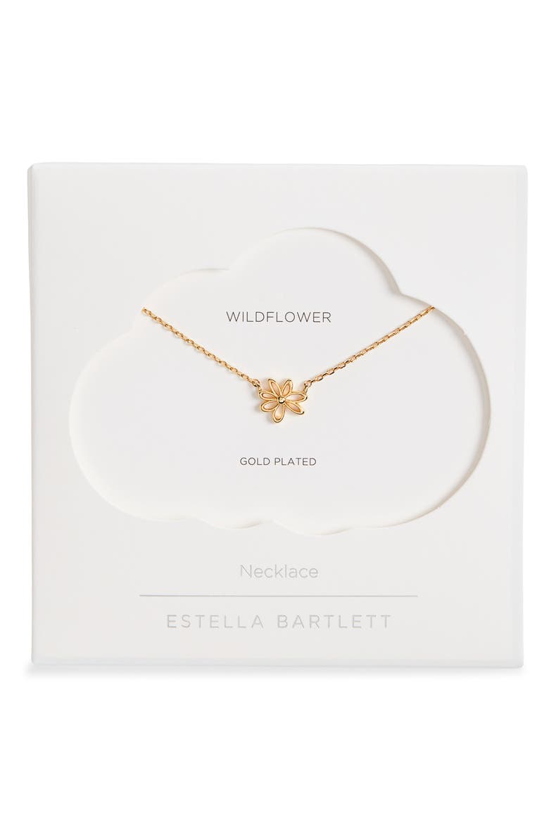 Wildflower Pendant Necklace, Alternate, color, GOLD