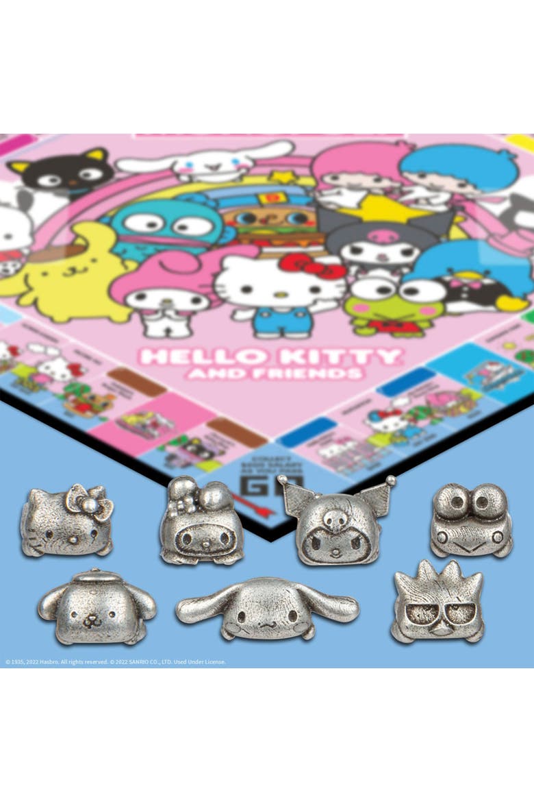 Hello Kitty & Friends Strategy Board Game, Alternate, color, Multicolored