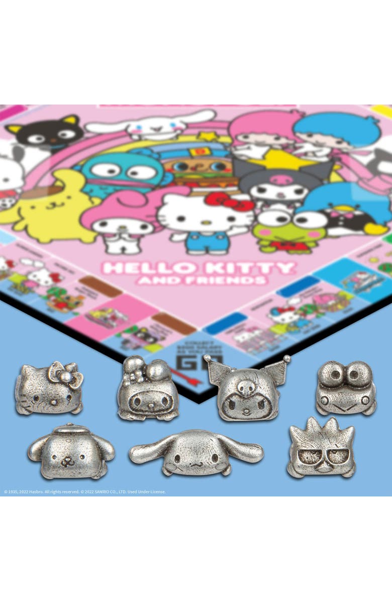 Monopoly Hello Kitty & Friends Strategy Board Game, Alternate, color, Multicolored