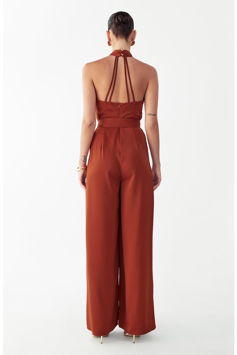 Crest Jumpsuit, Alternate, color, Copper